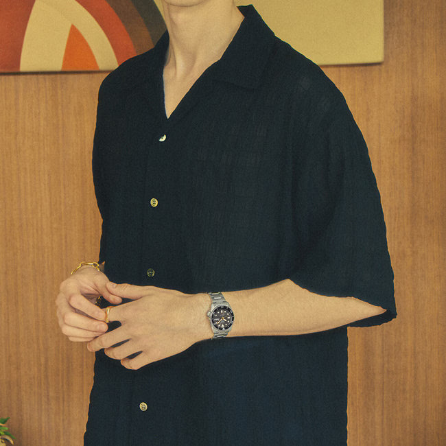 Seiko 5 Sports SKX Midsize Urban Grey Unisexuhr - SRPL79K1