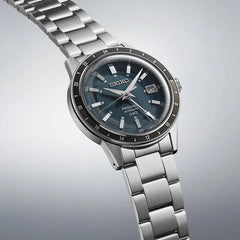 Seiko Presage 60s Style Automatic GMT Herrenuhr - SSK009