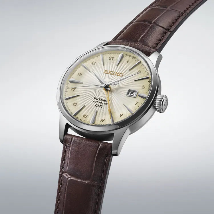 Seiko Presage Automatic Cocktail Time GMT Acacia - SSK041J1