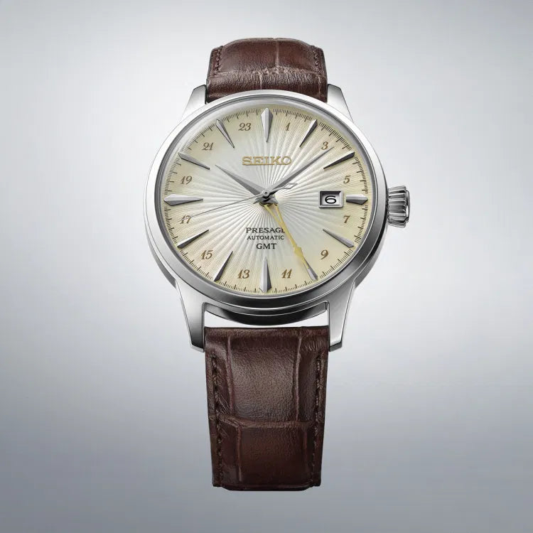 Seiko Presage Automatic Cocktail Time GMT Acacia - SSK041J1