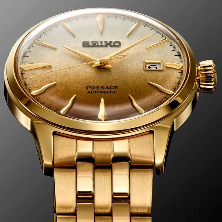 Seiko Presage Automatik Beer Julep Cocktail Time Herrenuhr - SRPK46J1