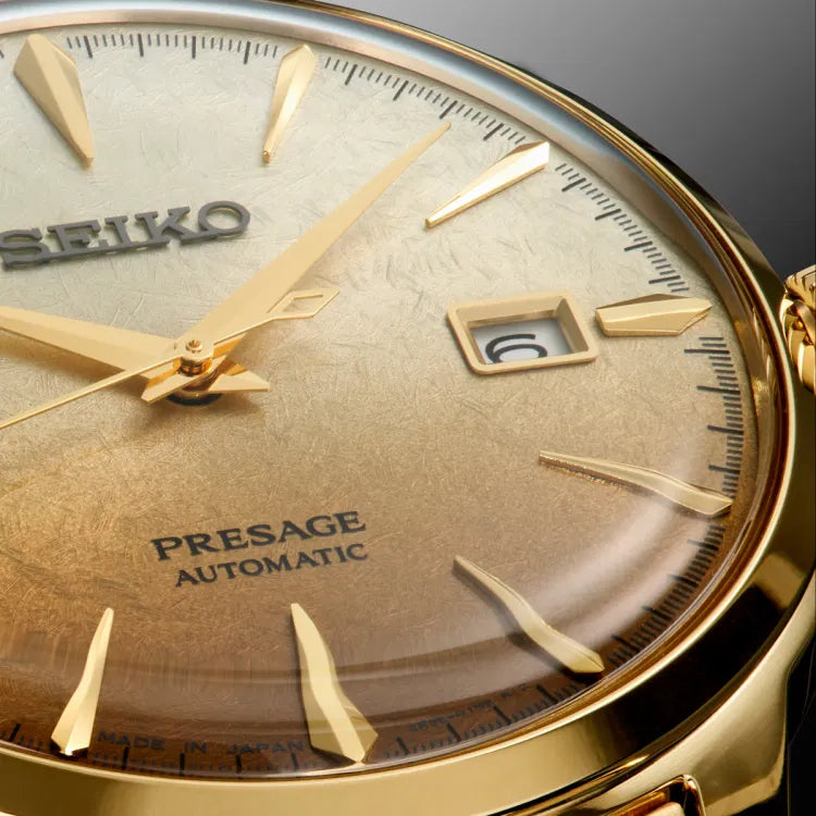 Seiko Presage Automatik Beer Julep Cocktail Time Herrenuhr - SRPK46J1
