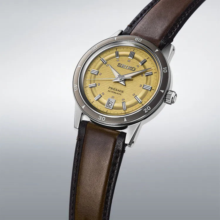 Seiko Presage Automatik im Stil der 60er Herrenuhr  – SRPL75J1