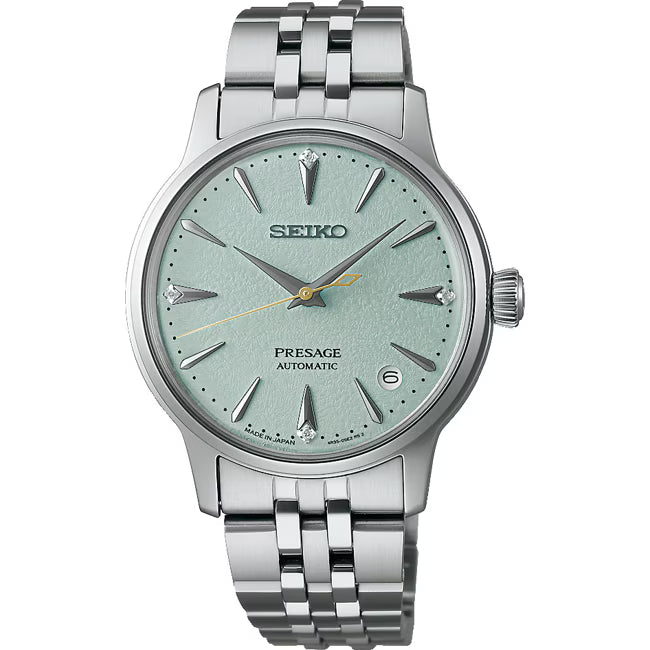 Seiko Presage Frozen Mojito Cocktail Time Herrenuhr 36mm - SRPL63J1
