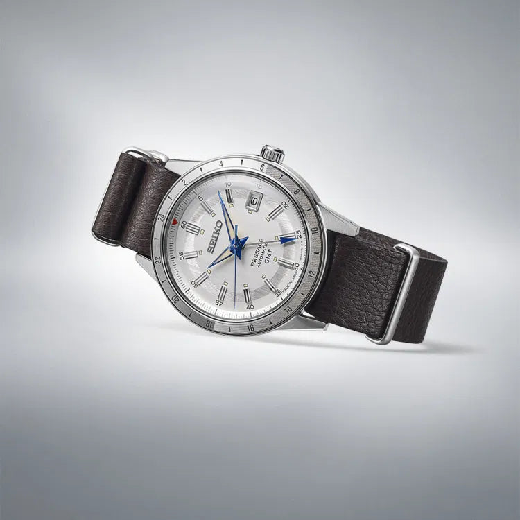 Seiko Presage Style 60's Automatik GMT Limited Edition Herrenuhr - SSK015J1