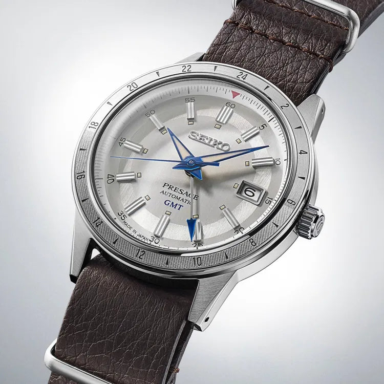 Seiko Presage Style 60's Automatik GMT Limited Edition Herrenuhr - SSK015J1