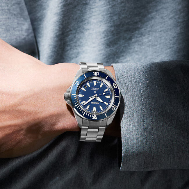 Seiko Prospex Automatik Diver´s Slim Samurai Blau Herrenuhr - SRPL51K1