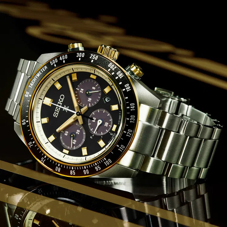 Seiko Prospex Speedtimer Solar Chronograph Circuit Race Herrenuhr - SSC941P1