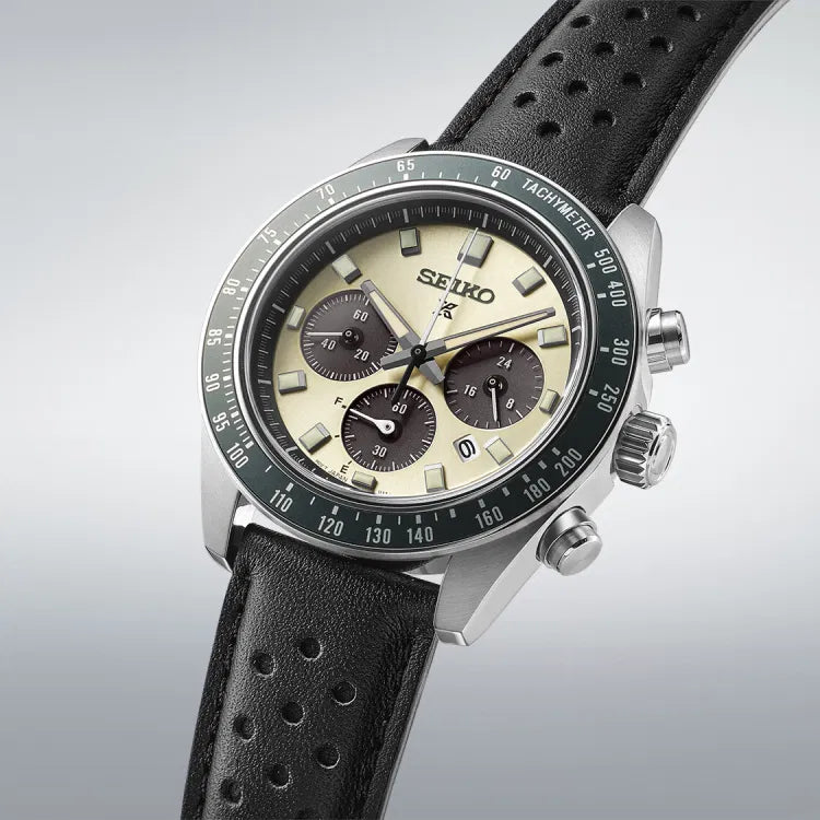 Seiko Prospex Speedtimer Solar Chronograph Racing Sports Herrenuhr - SSC943P1