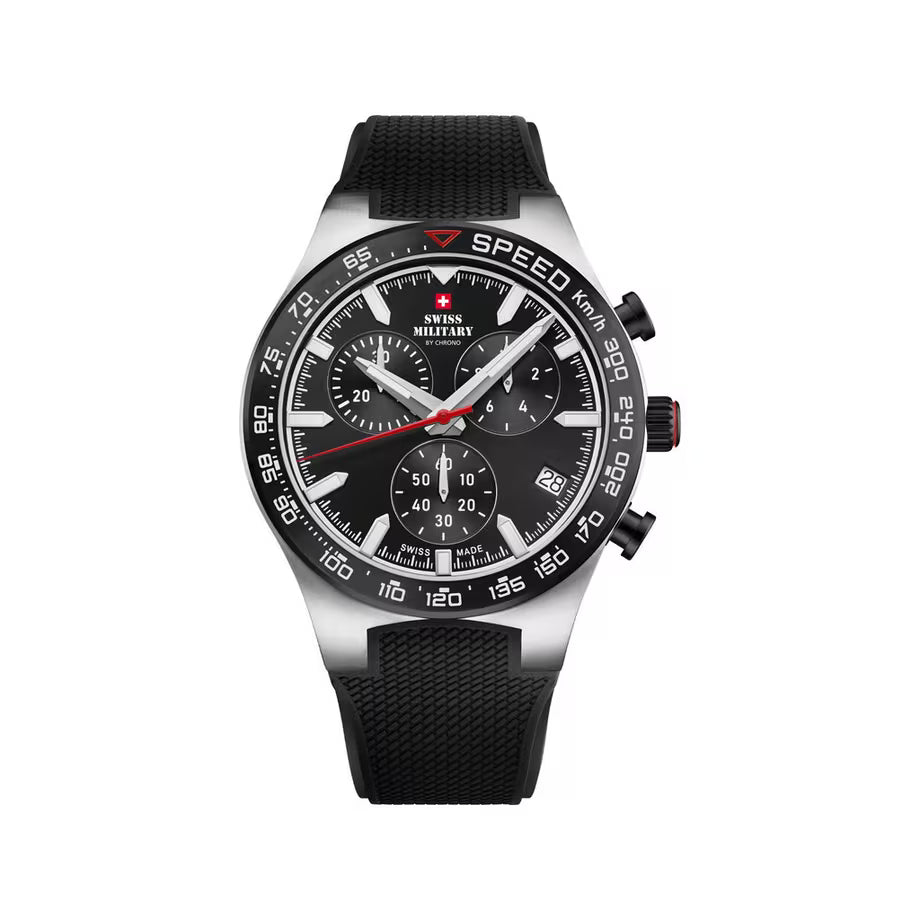 Swiss Military Schwarz Herrenuhr