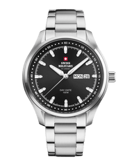 Swiss Military Schwarz Herrenuhr - SM34116.01