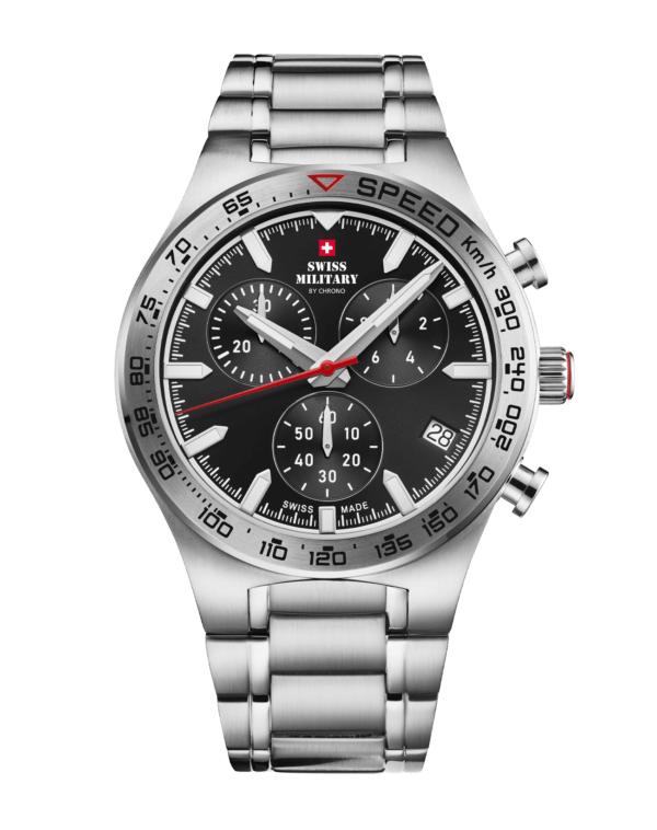 Swiss Military Speed Chronograph Schwarz