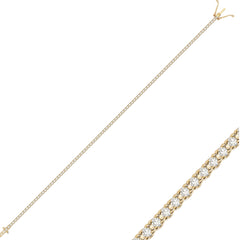 Tennisarmband mit 1.15 ct Diamanten in 585 oder 750 Weissgold