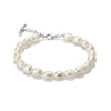 Thomas Sabo Bold Elegance Perlenarmband Silber 925 mit Süsswasserzuchtperlen – A2235-082-14-L19V