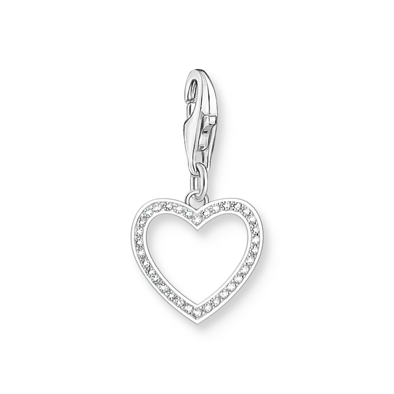 THOMAS SABO Herz Charm – Funkelndes Symbol der Liebe