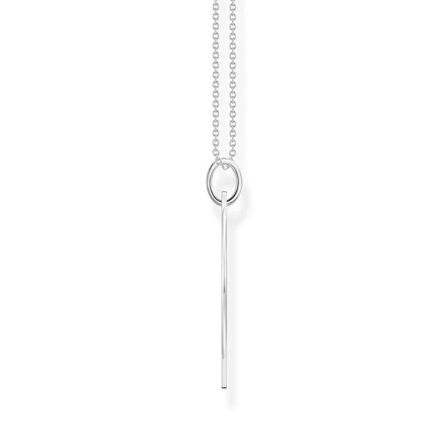 Thomas Sabo Charm Club Kette Column-Tag, Damen Silberschmuck - KE2142-001-21-L50V