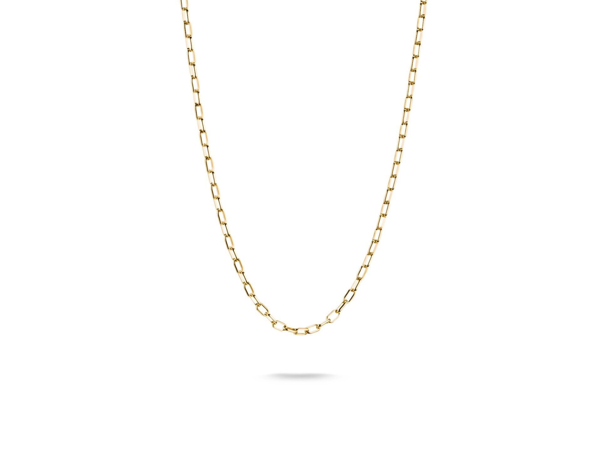 Thomas Sabo Charm-Kette Paperclip Silber 925 18K Vergoldet – KE2328-413-39