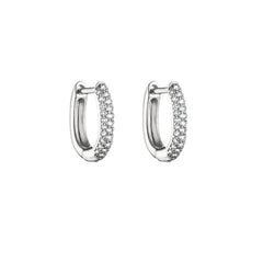 Thomas Sabo Classic TS Creolen Silber 925 mit weissen Zirkonia – CR779-051-14