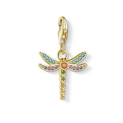 Thomas Sabo Damen Charm-Anhänger Libelle - 1758-974-7