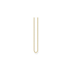 Thomas Sabo Feine Ankerkette 925 Sterling Silber 18K Vergoldet – KE1105-413-39-L50V