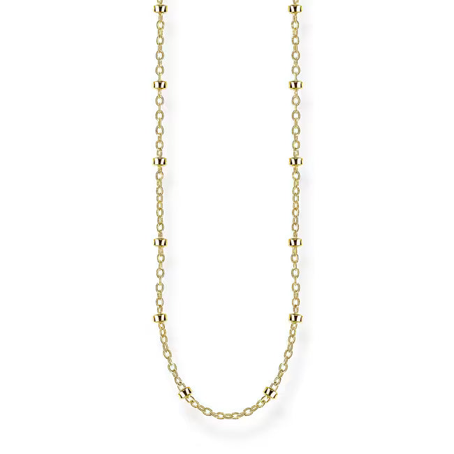 Thomas Sabo Glam & Soul Erbskette Silber 925 18K Vergoldet 1,6 mm – KE1890-413-39