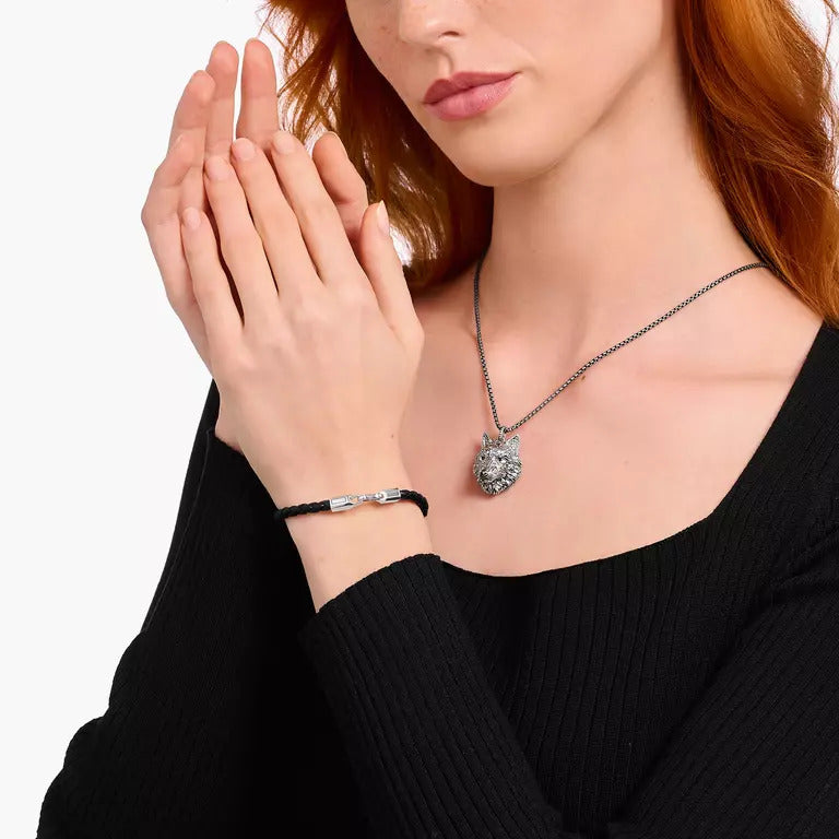 Thomas Sabo Lederarmband Schwarz 19 cm - A2147-682-11-L19