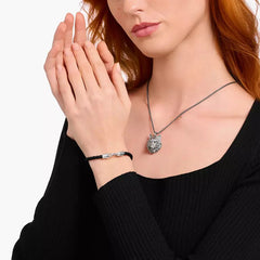 Thomas Sabo Lederarmband Schwarz 19 cm - A2147-682-11-L19
