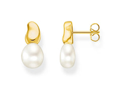 Thomas Sabo Natural Beauty Ohrstecker mit Süsswasserzuchtperlen 18K Vergoldet – H2320-430-14