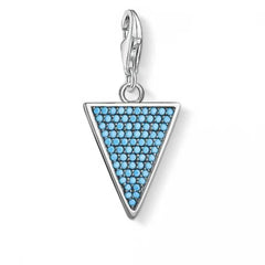 Thomas Sabo Pendentif Damen Charm Triangle Turquoise - 1579-667-17