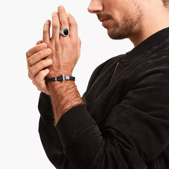 Thomas Sabo Ring mit schwarzem Onyx - TR2242-698-11-64