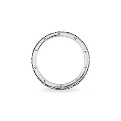 Thomas Sabo Ring mit schwarzen Zirkonia - TR2106-643-11-58