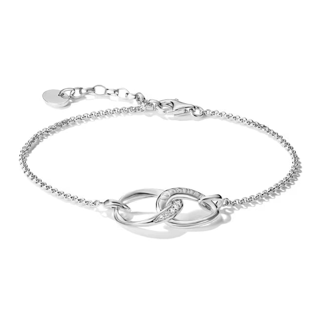 Thomas Sabo Together Damenarmband Silber 925 mit weissen Zirkonia
