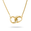 Thomas Sabo Together Halskette 18K vergoldet mit weissen Zirkonia – KE2380-M01-14-L45V