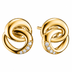 THOMAS SABO Together Ohrstecker mit weissem Zirkonia