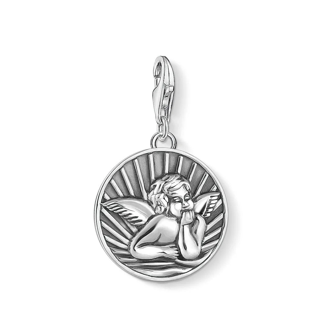 Thomas Sabo Unisex Charm Anhänger Engel - 1706-637-21 