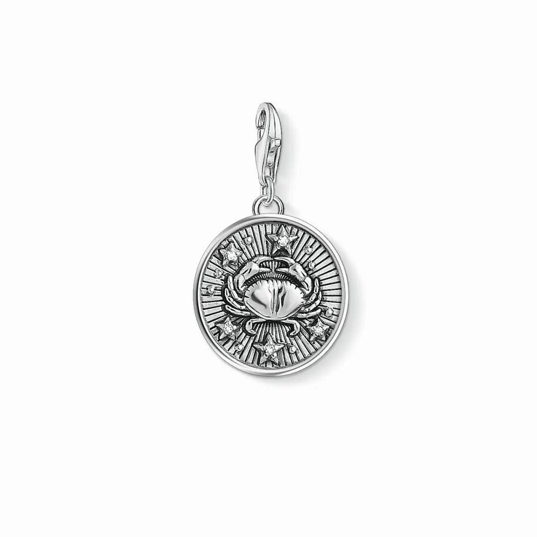 Thomas Sabo Unisex Charm-Anhänger Sternzeichen Krebs - 1643-643-21