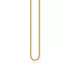 Thomas Sabo Venezianerkette Silber 925 18K Vergoldet 1 mm – KE1106-413-12