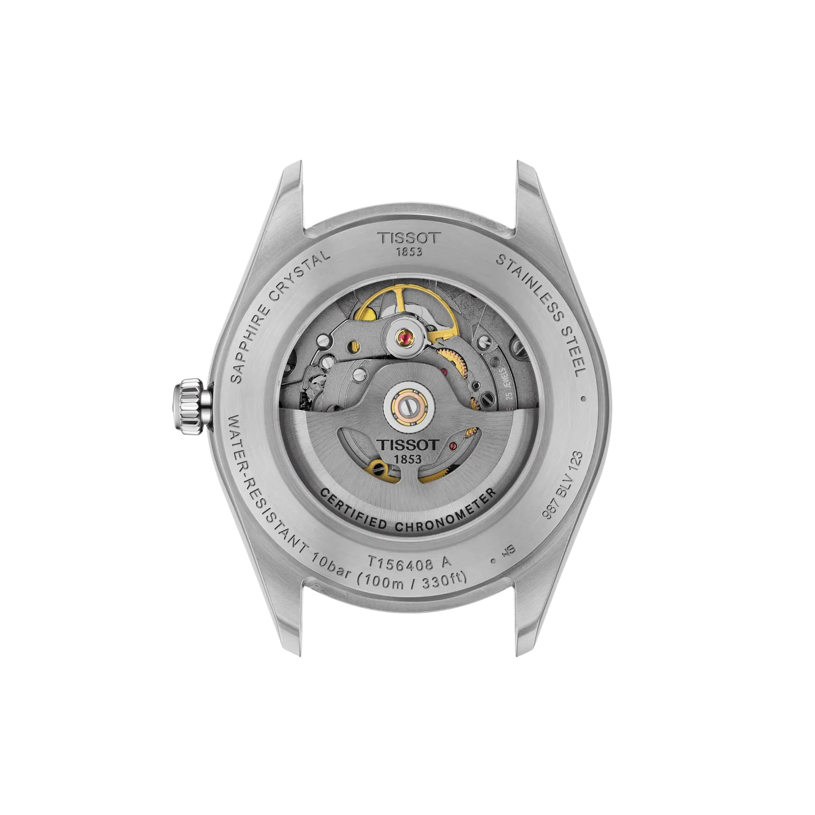 Tissot Ballade 39 mm Herrenuhr  – T156.408.11.353.00
