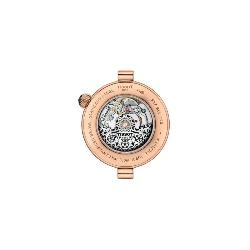 Tissot Désir Automatik Damenuhr 28 mm Blau Roségold – T152.207.36.131.00