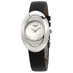 Tissot Damenarmbanduhr Perlmutt mit Lederarmband – T03.1.325.80