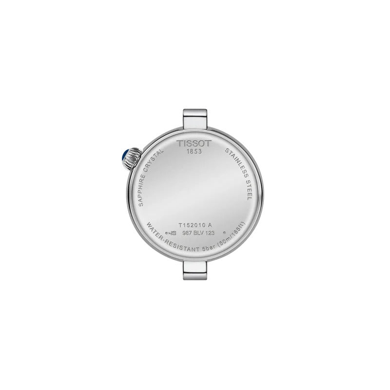 Tissot Desir 28 mm Damenuhr Blau mit Diamanten - T152.010.11.046.00