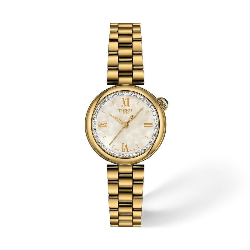 Tissot Desir 28 mm Damenuhr mit Perlmuttzifferblatt - T152.010.33.118.00