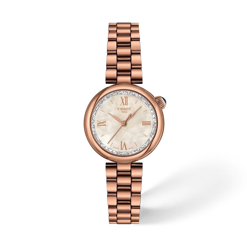 Tissot Desir 28 mm Damenuhr mit Perlmuttzifferblatt - T152.010.33.118.01