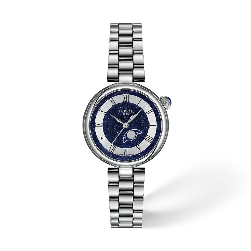 Tissot Desir Damenuhr Blau mit römischen Ziffern - T152.223.11.493.00