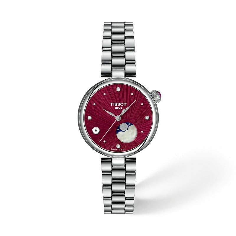 Tissot Desir Damenuhr mit Mondphase und Diamanten - T152.223.11.426.00