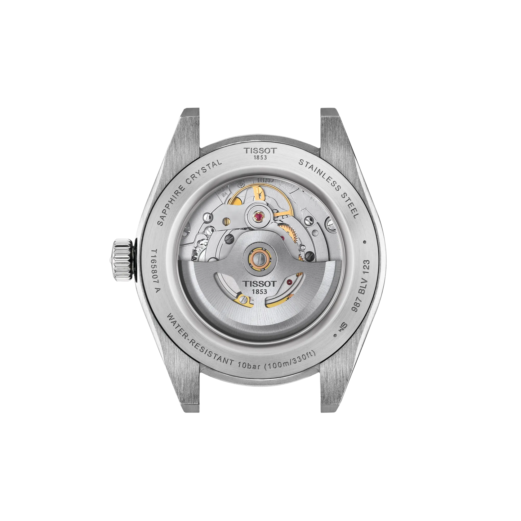 Tissot Gentleman Powermatic 80 Blau Automatik Herrenuhr