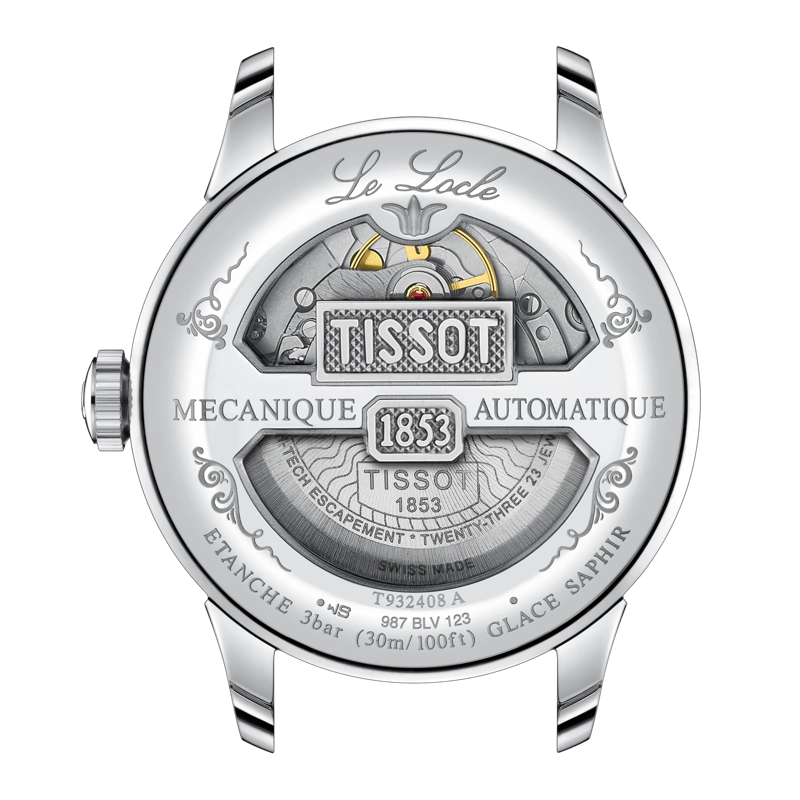 Tissot Le Locle Cosc Automatik Chronograph Herrenuhr - T932.408.41.033.00