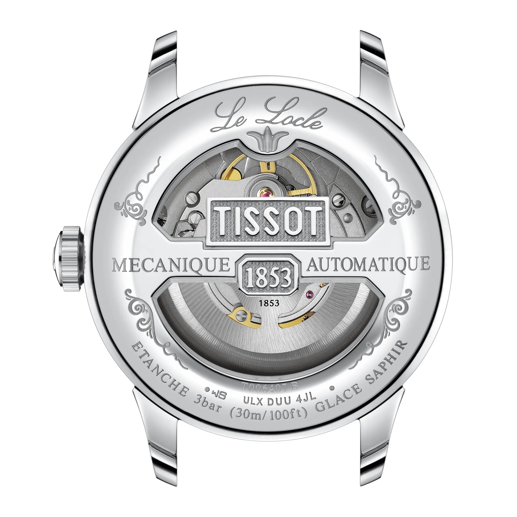 Tissot Le Locle Powermatic 80 Grün Herrenuhr - T006.407.11.093.00