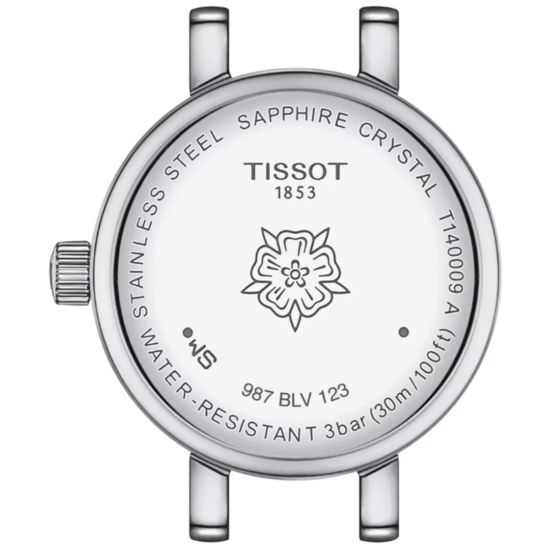 Tissot Lovely Round Silbrig Damenuhr mit Diamanten - T140.009.61.116.00