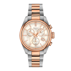 Tissot PR 100 Chronograph 36mm Bicolor Damenuhr - T150.217.22.111.00